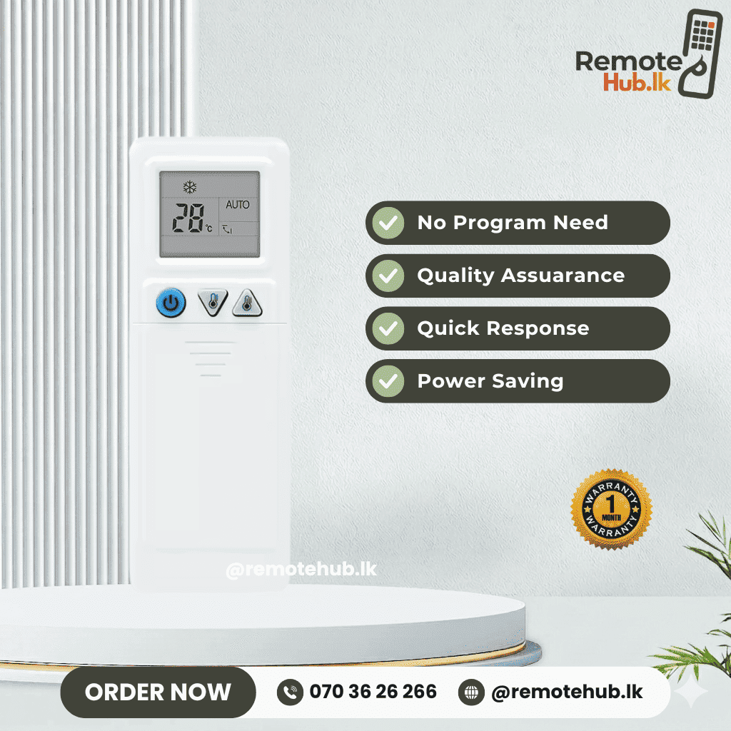 Universal AC Board Remote available in Sri Lanka