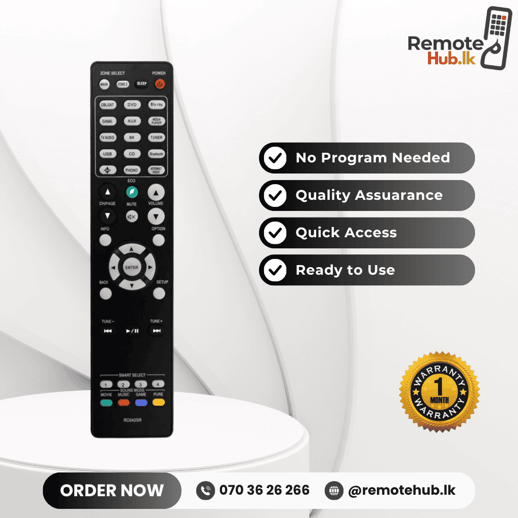 Marantz Replacement Remote available in Sri Lanka