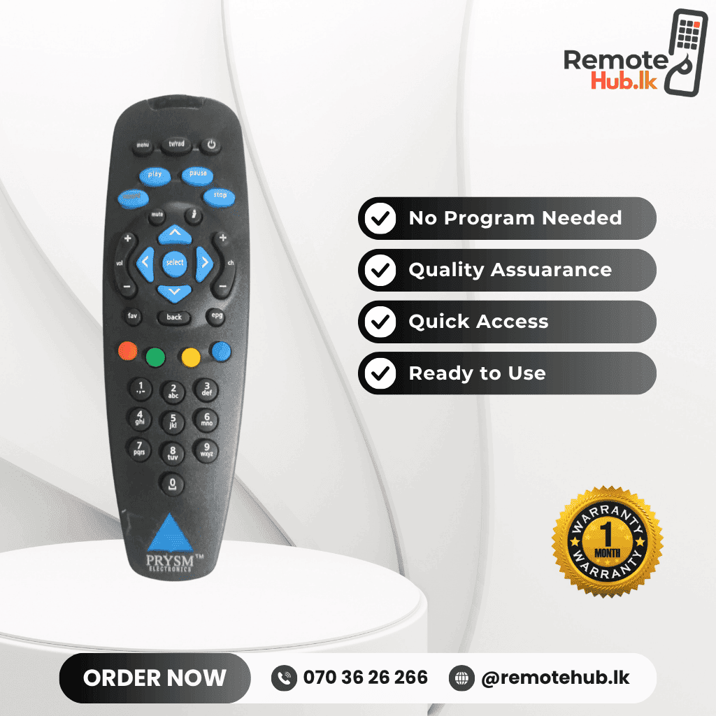 Prysm TV Remote available in Sri Lanka