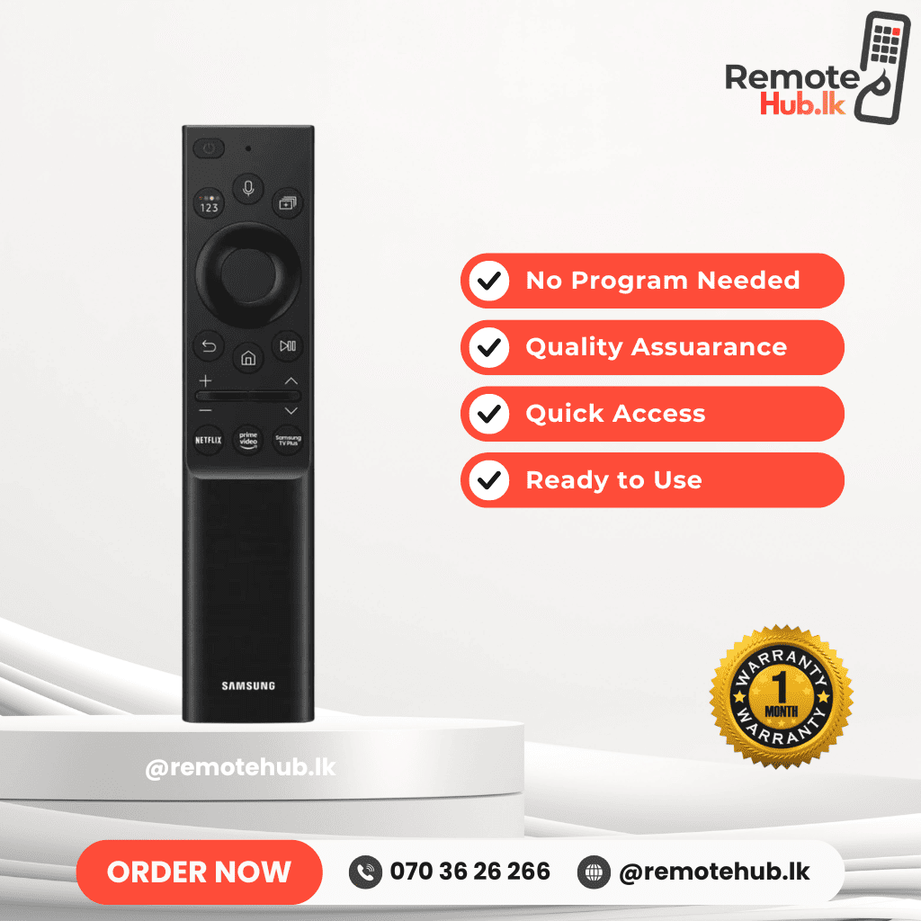 Samsung Smart TV Remote - (Without Voice) Vietnam available in Sri Lanka