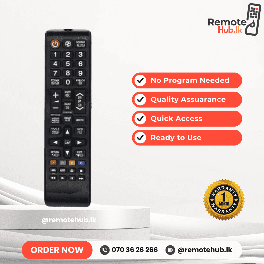 Samsung Smart TV Remote available in Sri Lanka